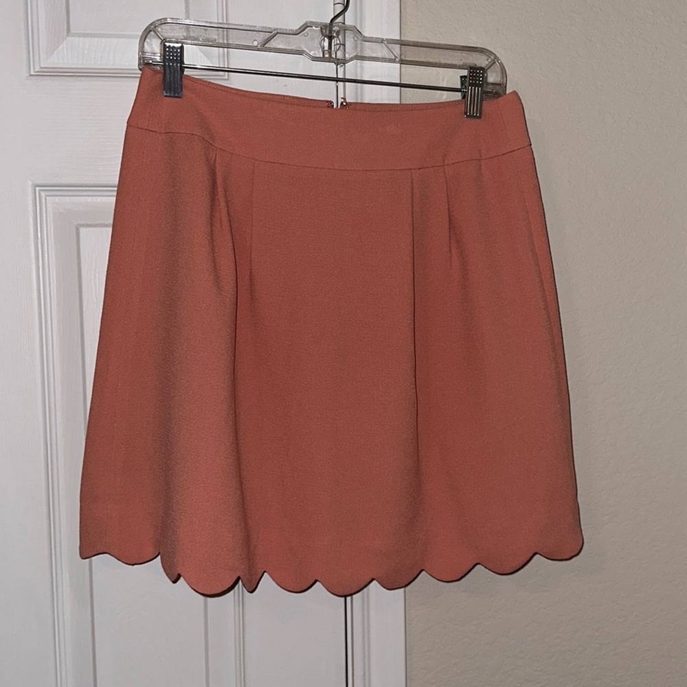 LOFT scallop skirt